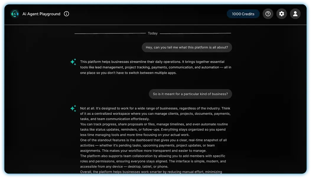 Leads365 Sales AI Agent Demo